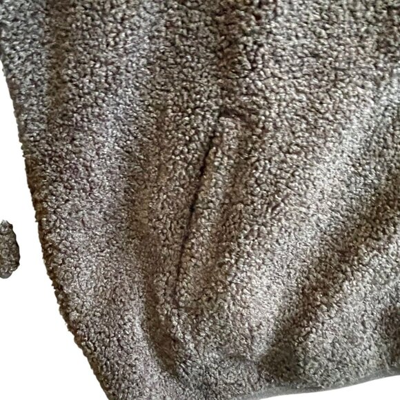 Pacsun Playboy Men’s Black Sherpa Fleece Full Zip Jacket Size XL - Picture 10 of 10